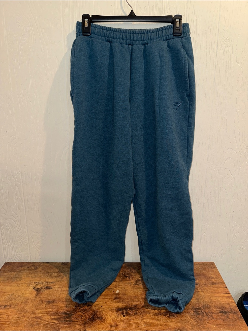 Gymshark Teal Blue Fleece Joggers